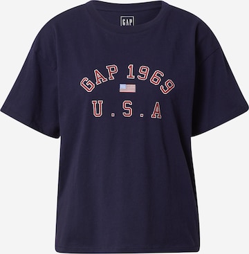 GAP - Camiseta 'USA' en azul: frente