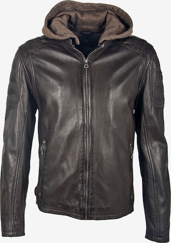 Gipsy Between-Season Jacket 'RYLO LAKEV' in Brown: front