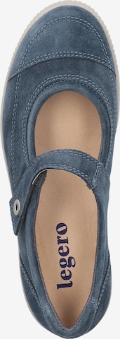 Legero Ballet Flats with Strap 'Tanaro 4.0' in Blue