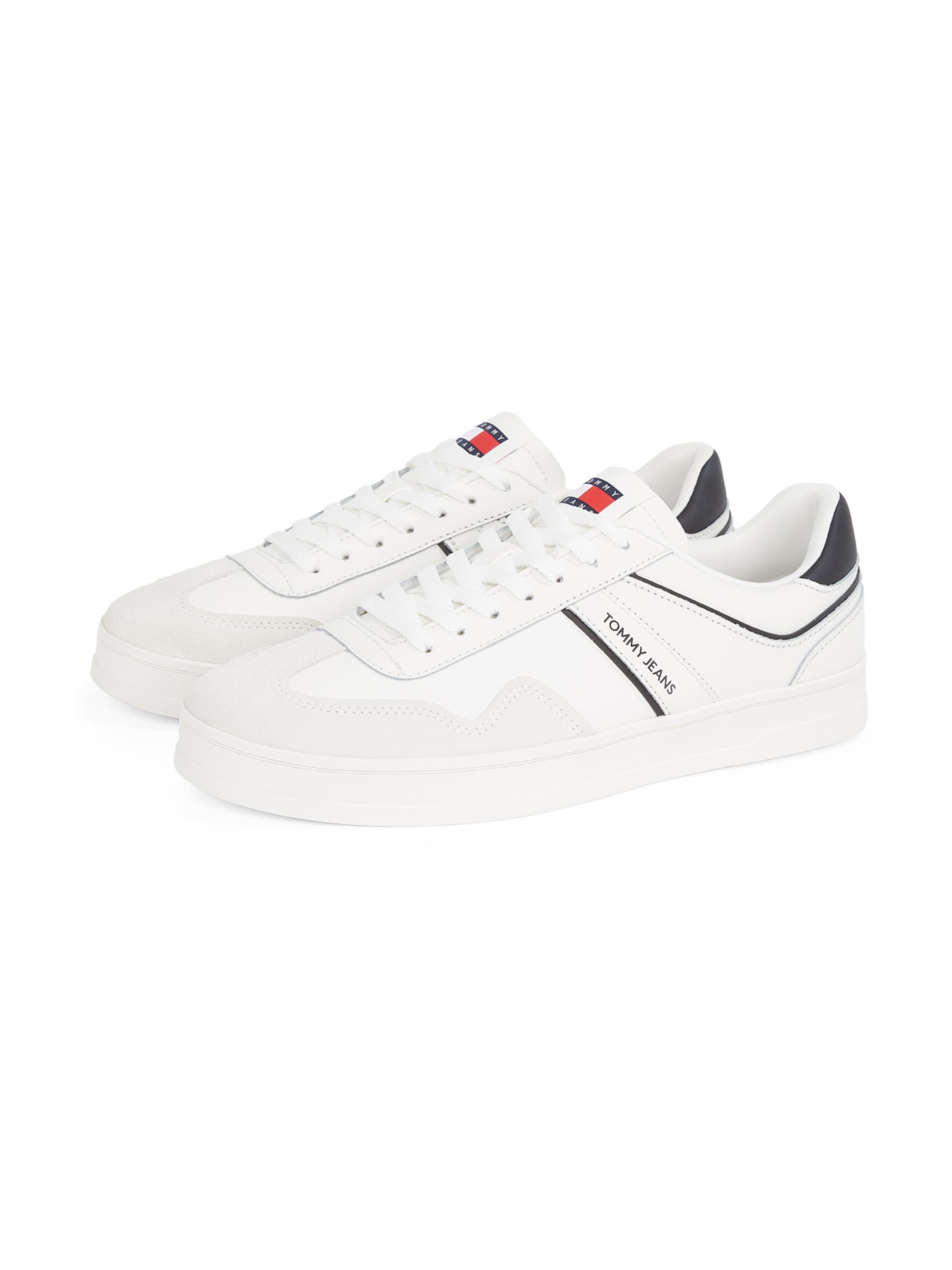 Tommy Jeans - Sapatilhas baixas 'The Greenwich' em bege