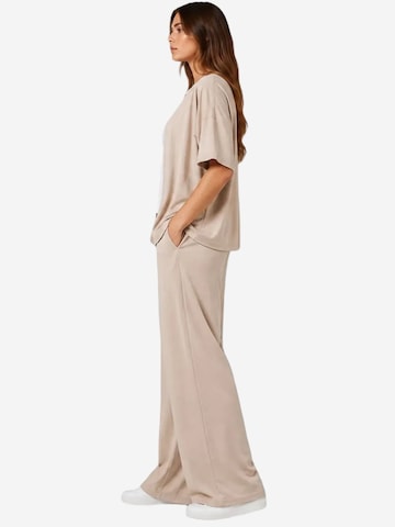 Lady Bersan Leisure suit 'Zweiteiliges Set' in Beige
