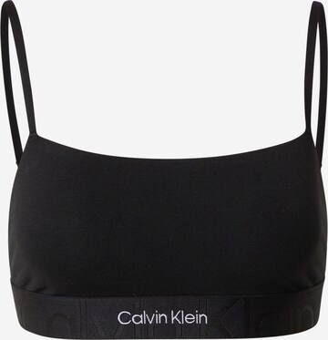 Calvin Klein Underwear Korzetová Podprsenka – černá: přední strana