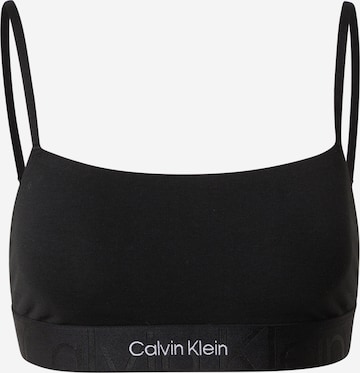 Calvin Klein Underwear Bralette Bra in Black: front