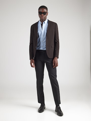 Regular Pantalon à plis 'TREC' Karl Lagerfeld en noir
