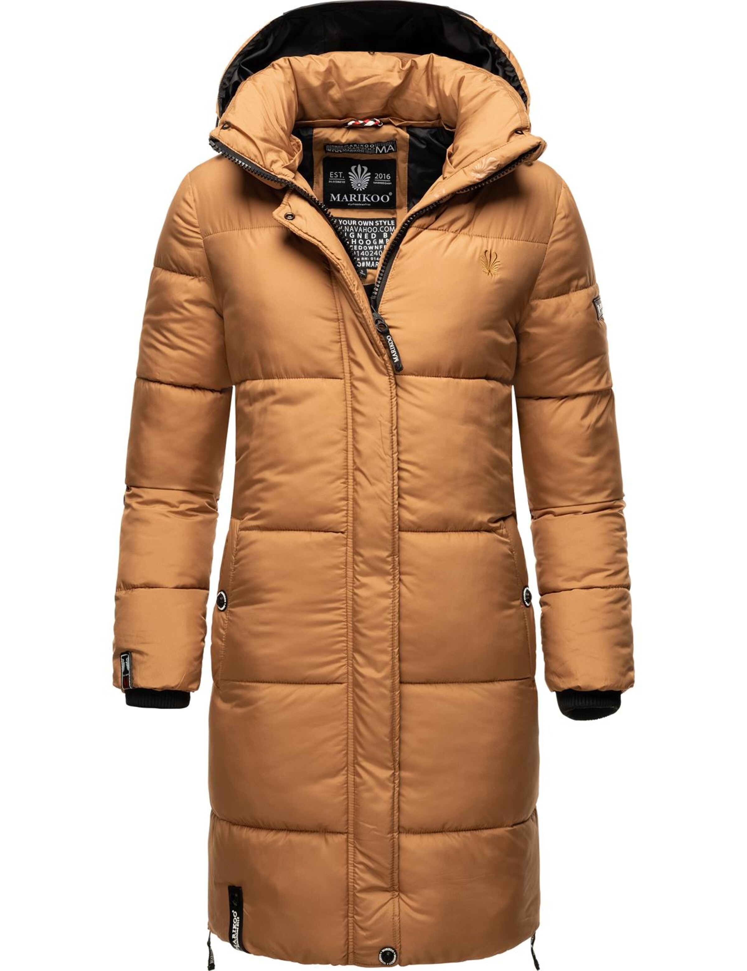 brūns MARIKOO Ziemas mētelis