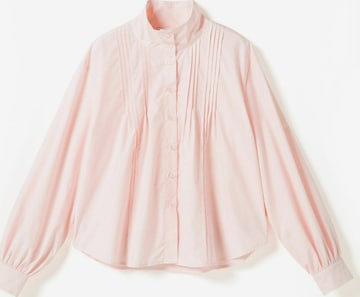 T-shirt ' N-Maysyn ' Noella en rose : devant