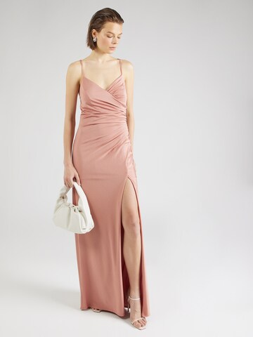 Vera Mont Вечерна рокля в розово: отпред