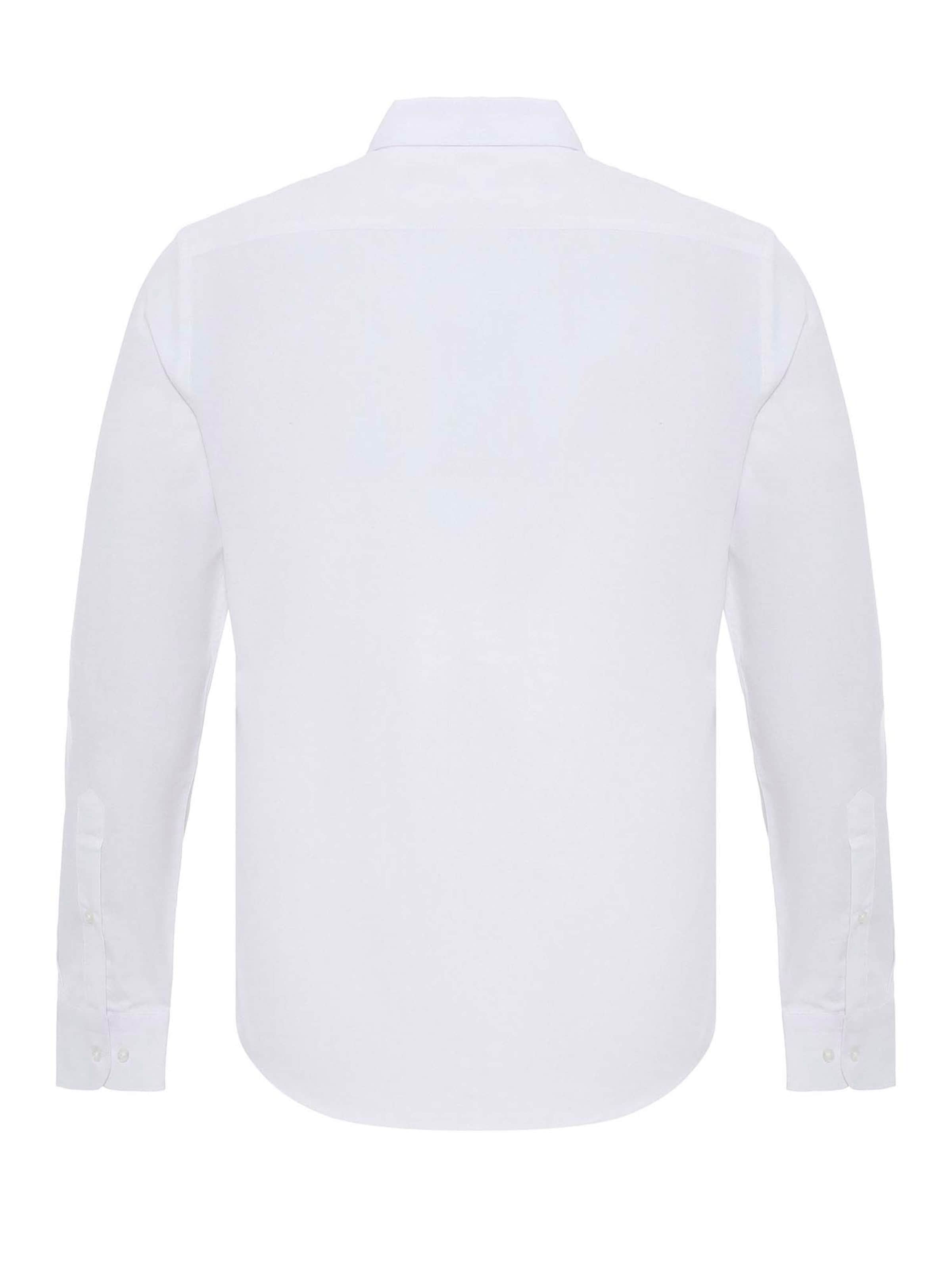 Daniel Hills - Ajuste regular Camisa en blanco