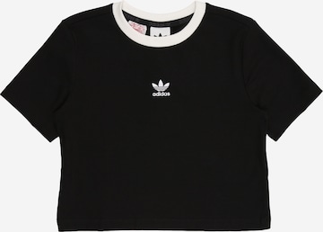 ADIDAS ORIGINALSMajica - crna boja: prednji dio