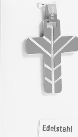 Akzent Pendant 'Mayar, hautverträglich' in Silver: front
