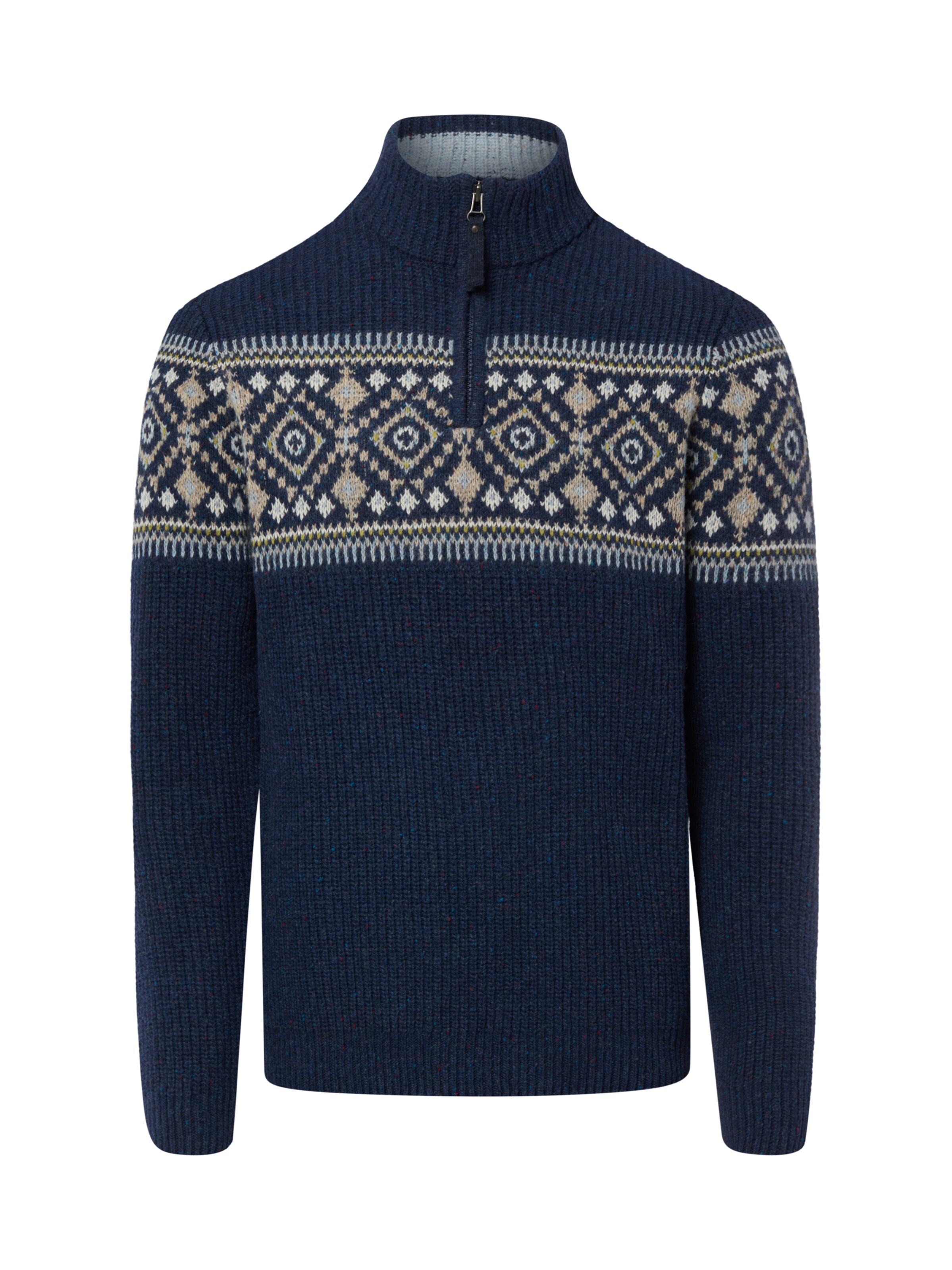 Ragman Pullover in Blau: Vorderseite