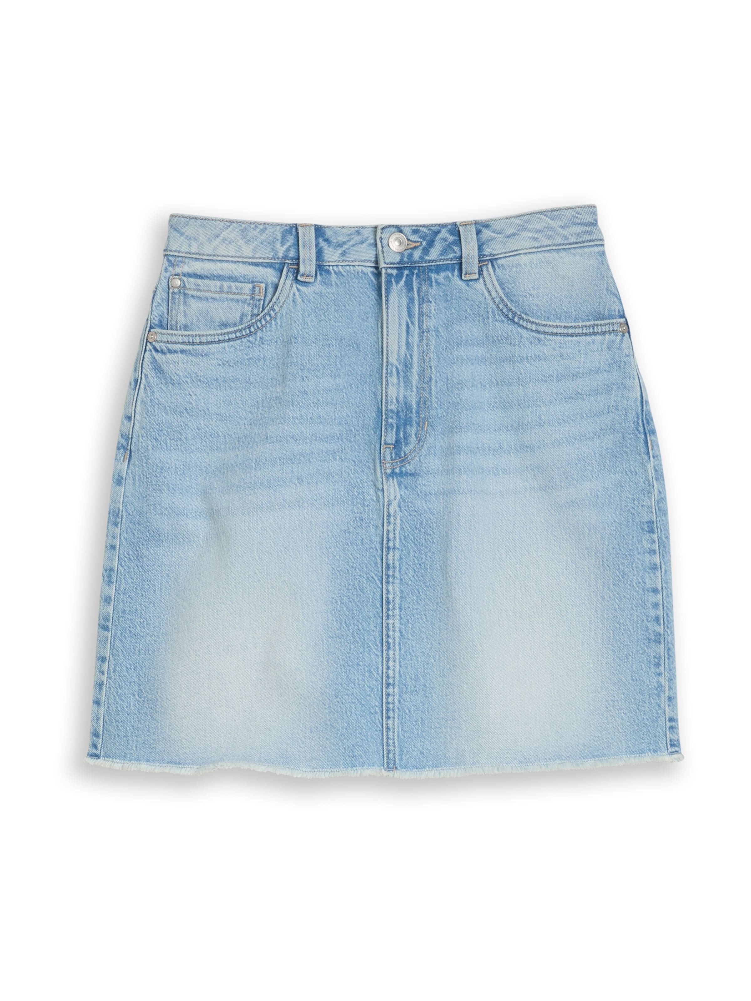 TOM TAILOR DENIM Rock in Blau: Vorderseite