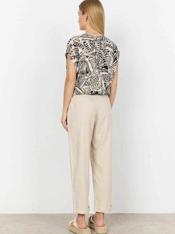 Soyaconcept Regular Cargobroek 'Ina 56-B' in Beige