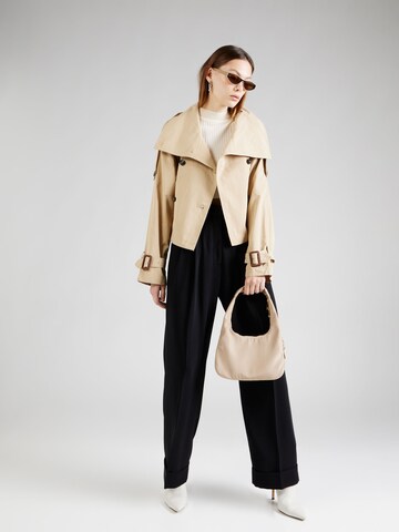 BLONDE No. 8 Between-Seasons Coat in Beige