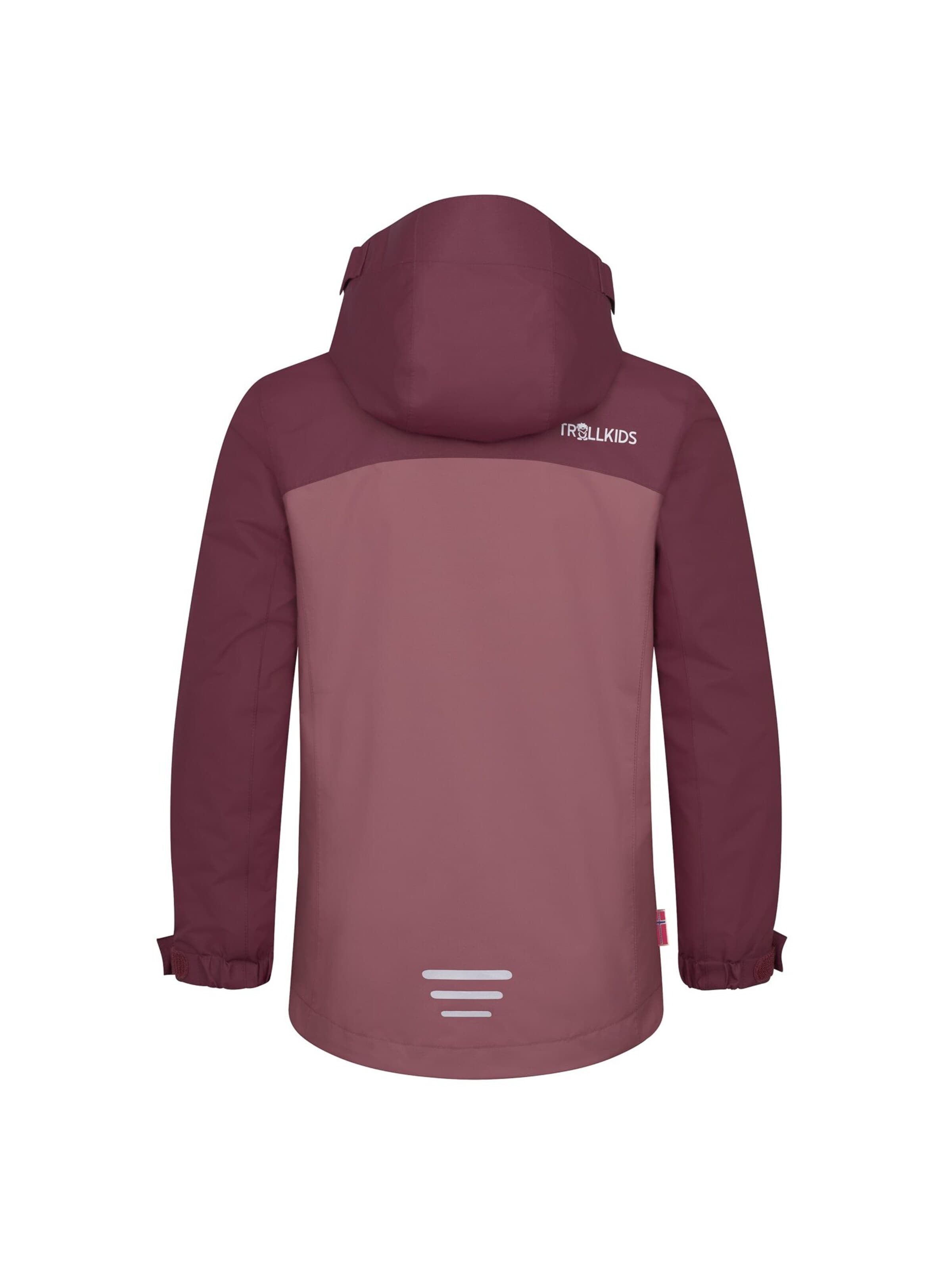 TROLLKIDS Outdoor jacket in Red
