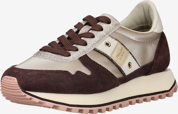 Blauer.USA Sneakers laag in Bruin: voorkant