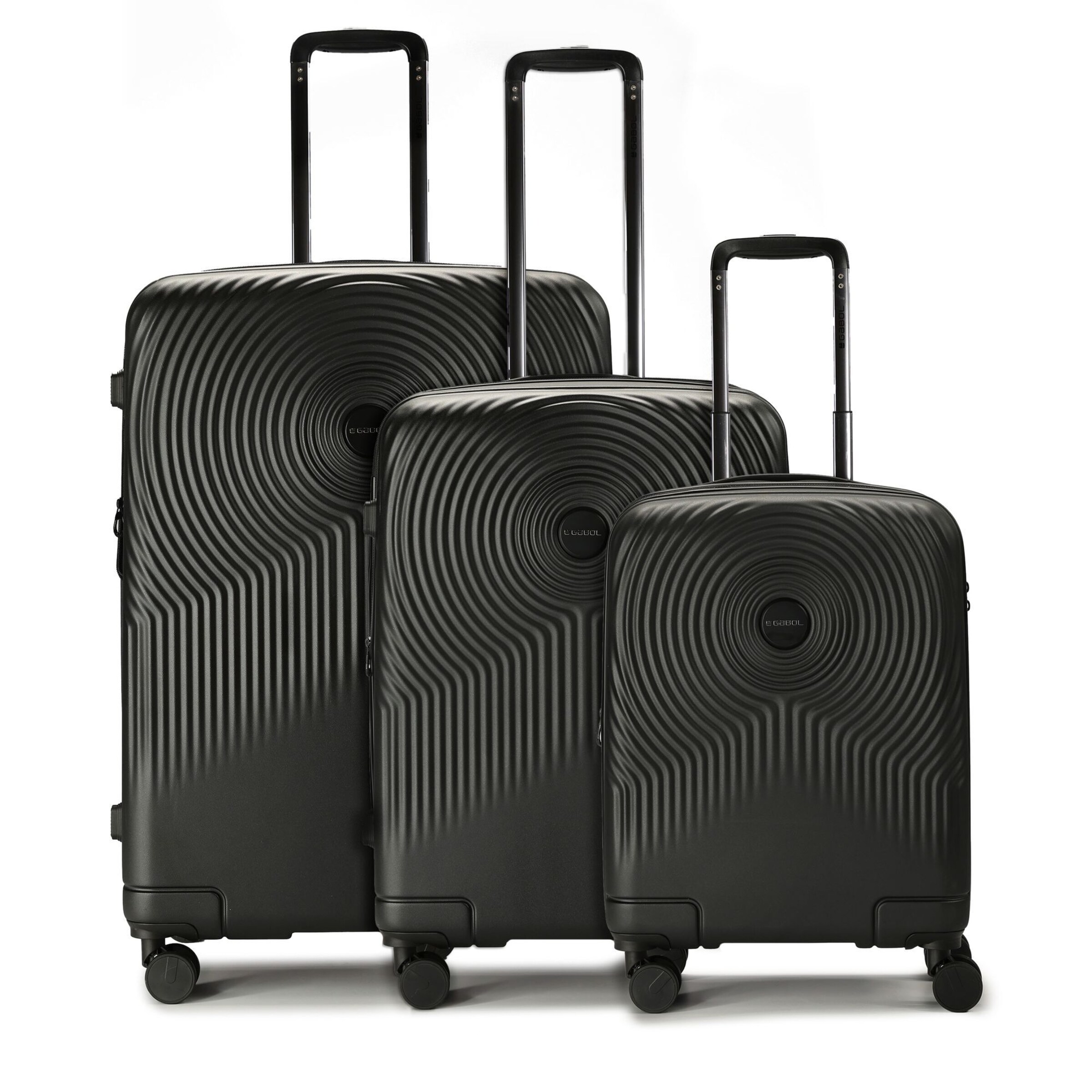 Ensemble de bagages 'Radar' Gabol en noir : devant