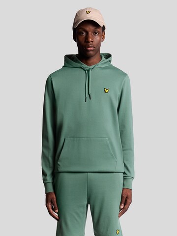 Lyle & Scott Sweatshirt in Groen: voorkant
