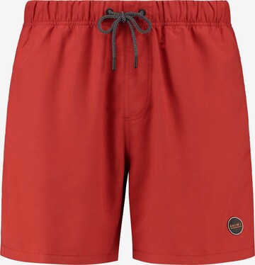 Shorts de bain 'Mike' Shiwi en rouge : devant