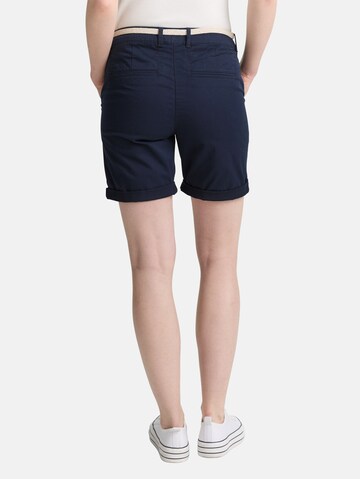 TOM TAILOR Slimfit Broek in Blauw