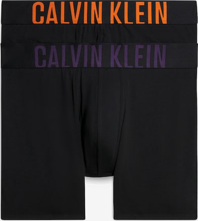 Calvin Klein Underwear Boxershorts 'Intense Power' in lila / orange / schwarz, Produktansicht