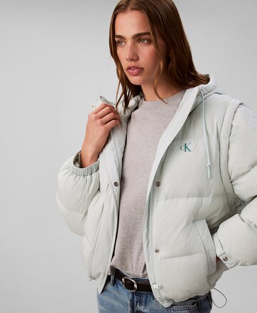 Veste mi-saison Calvin Klein Jeans en vert