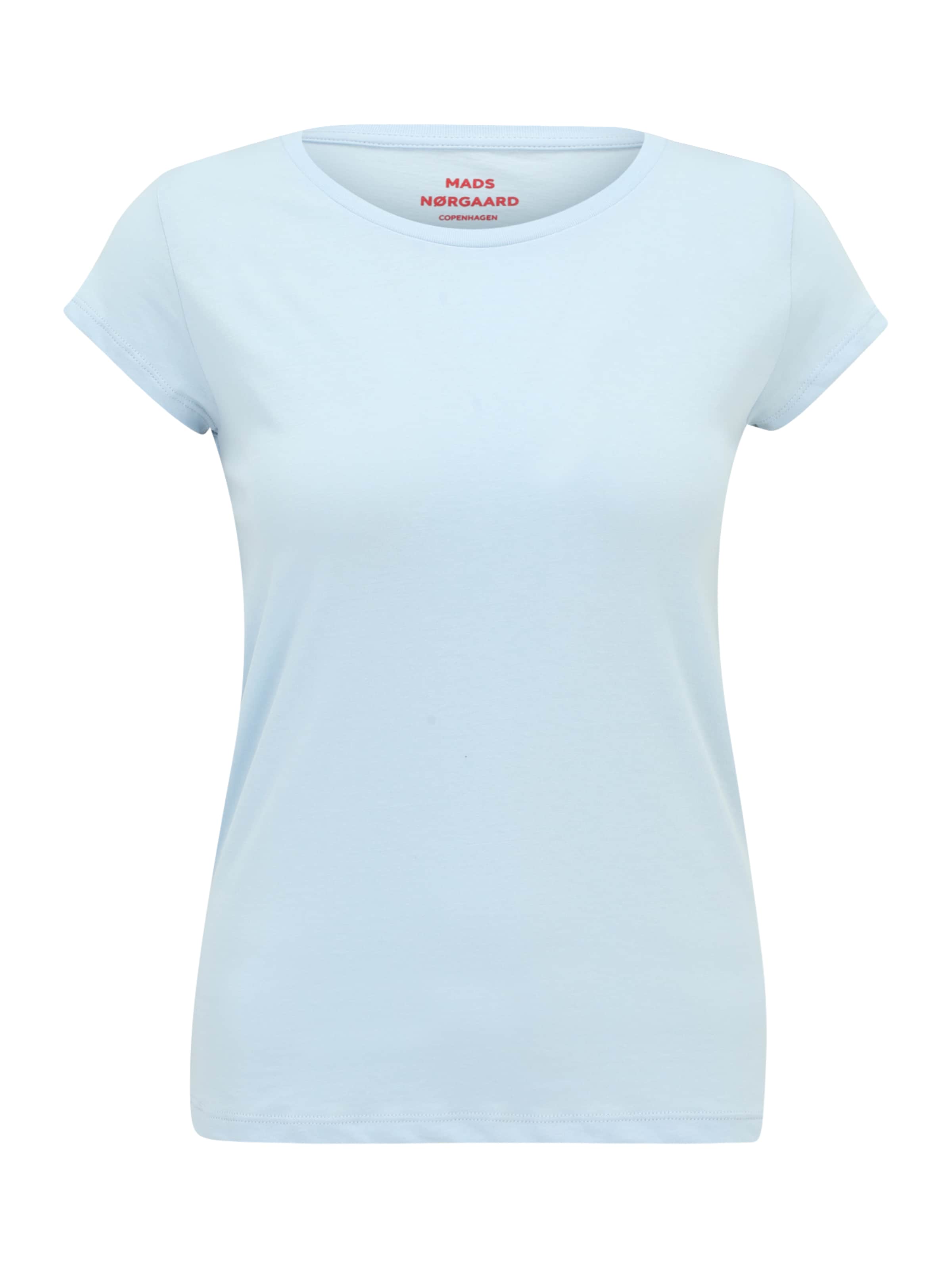 Tricou 'Teasy' de la MADS NORGAARD COPENHAGEN pe albastru: față