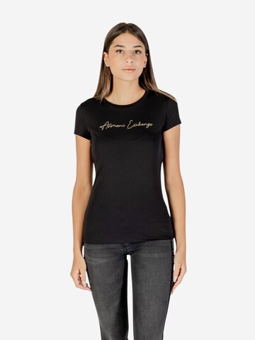 Maglietta 'XW001457 AF10356' di ARMANI EXCHANGE in nero: frontale