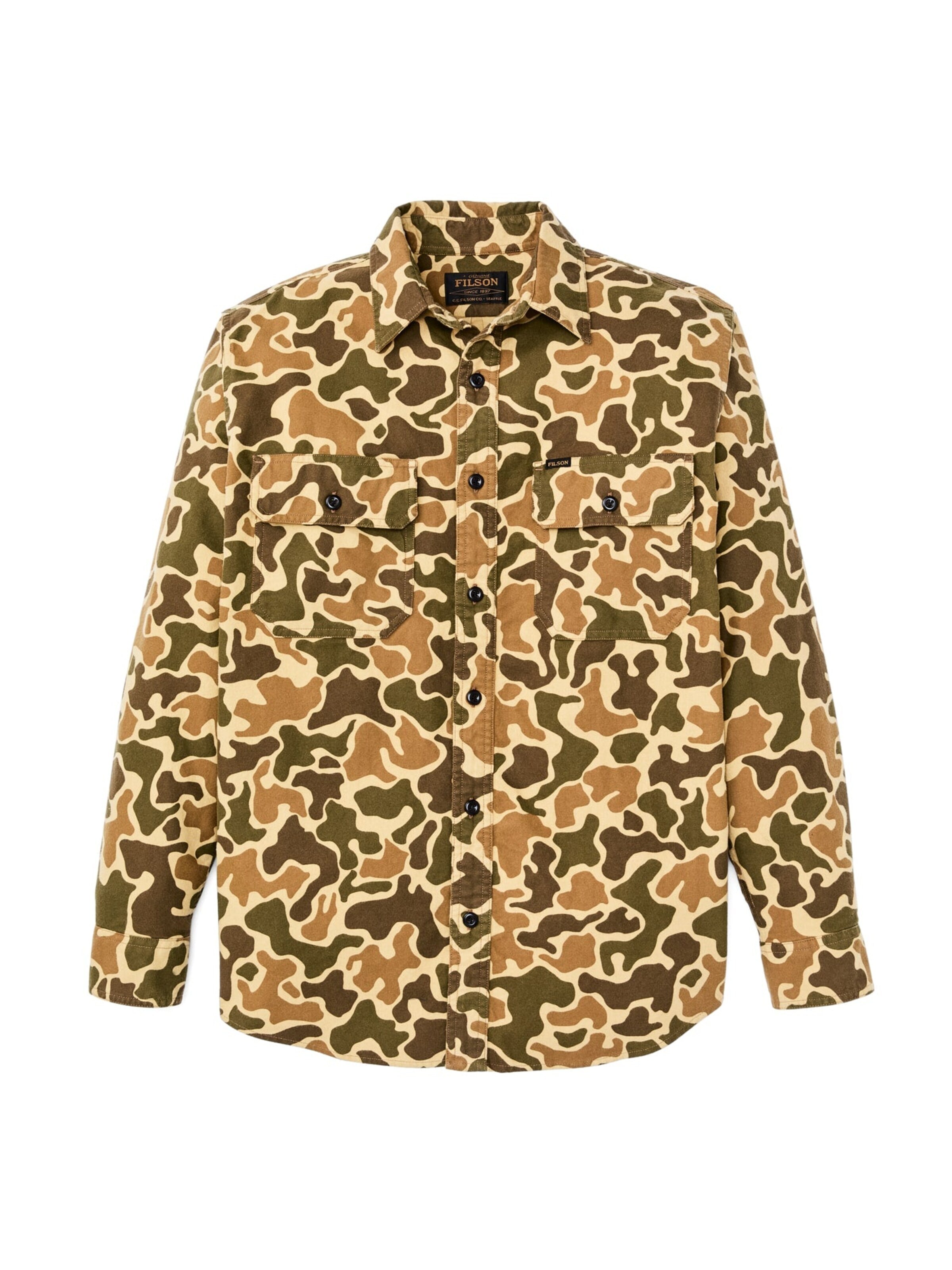 Filson Overhemd in Beige: voorkant