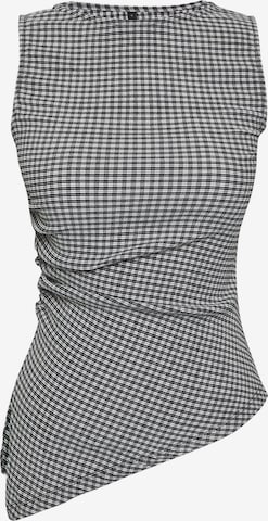 TrendyolTop - crna boja: prednji dio