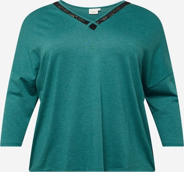 T-shirt 'Nika' ONLY Carmakoma en vert : devant