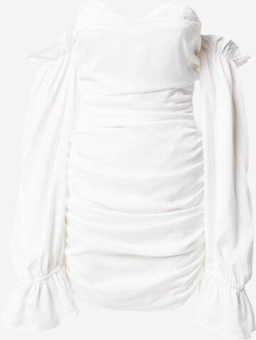 Misspap Dress in White: front