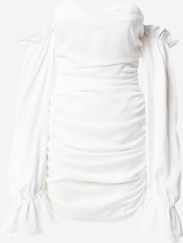 Misspap Dress in White: front