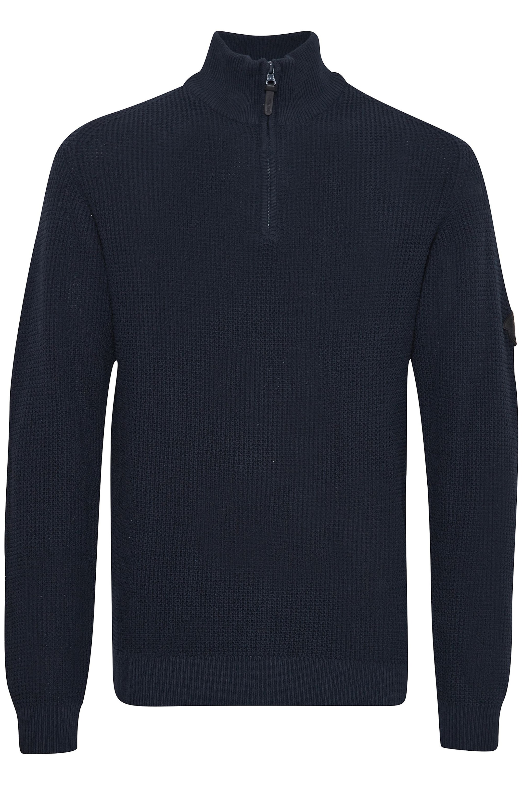 INDICODE JEANS Pullover in Blau: Vorderseite