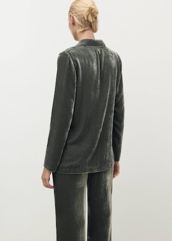 MANGO Schlafshirt 'Xbluti' in Grün