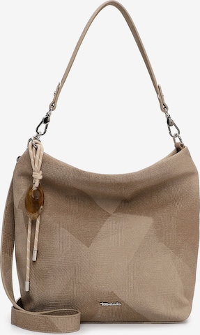 Tamaris Schultertasche 'Karen' in Beige: Vorderseite