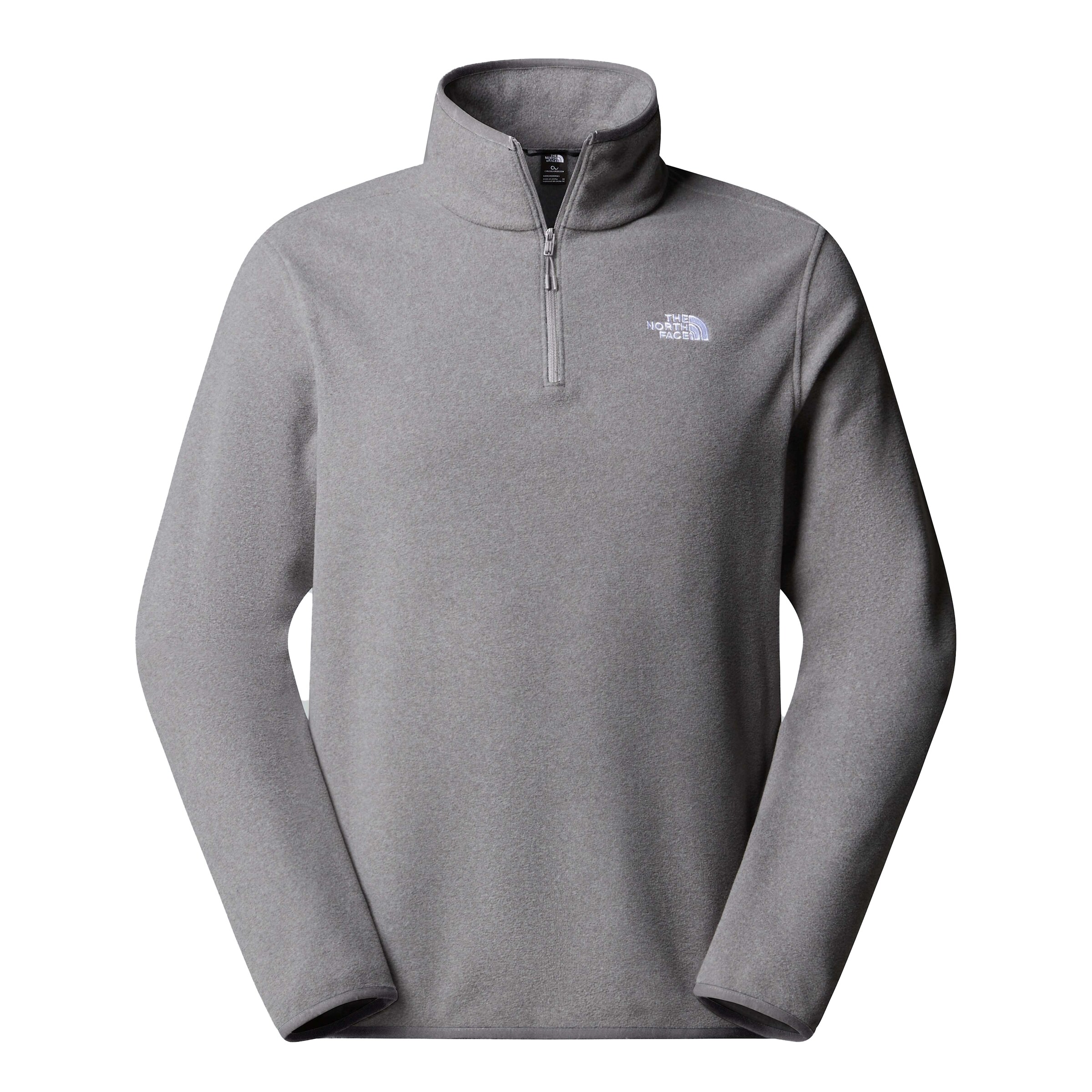 THE NORTH FACE Sporttrui 'Glacier' in Grijs: voorkant