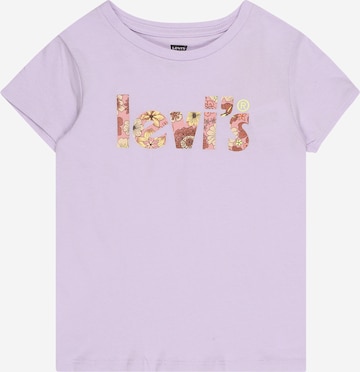T-Shirt LEVI'S en violet : devant