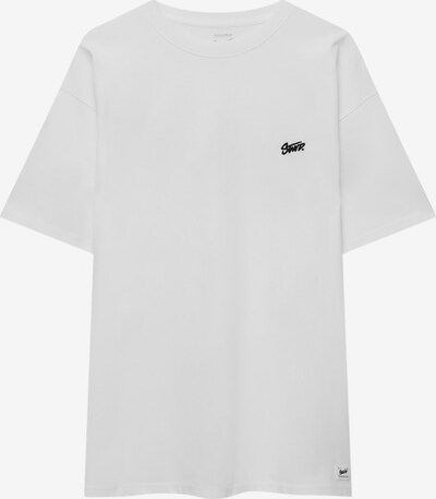 Pull&Bear Koszulka w kolorze czarny / białym, Podgląd produktu