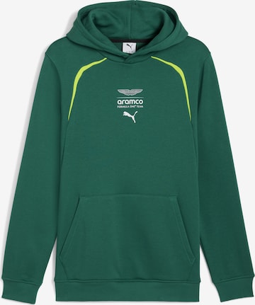 Sweat-shirt PUMA en vert : devant