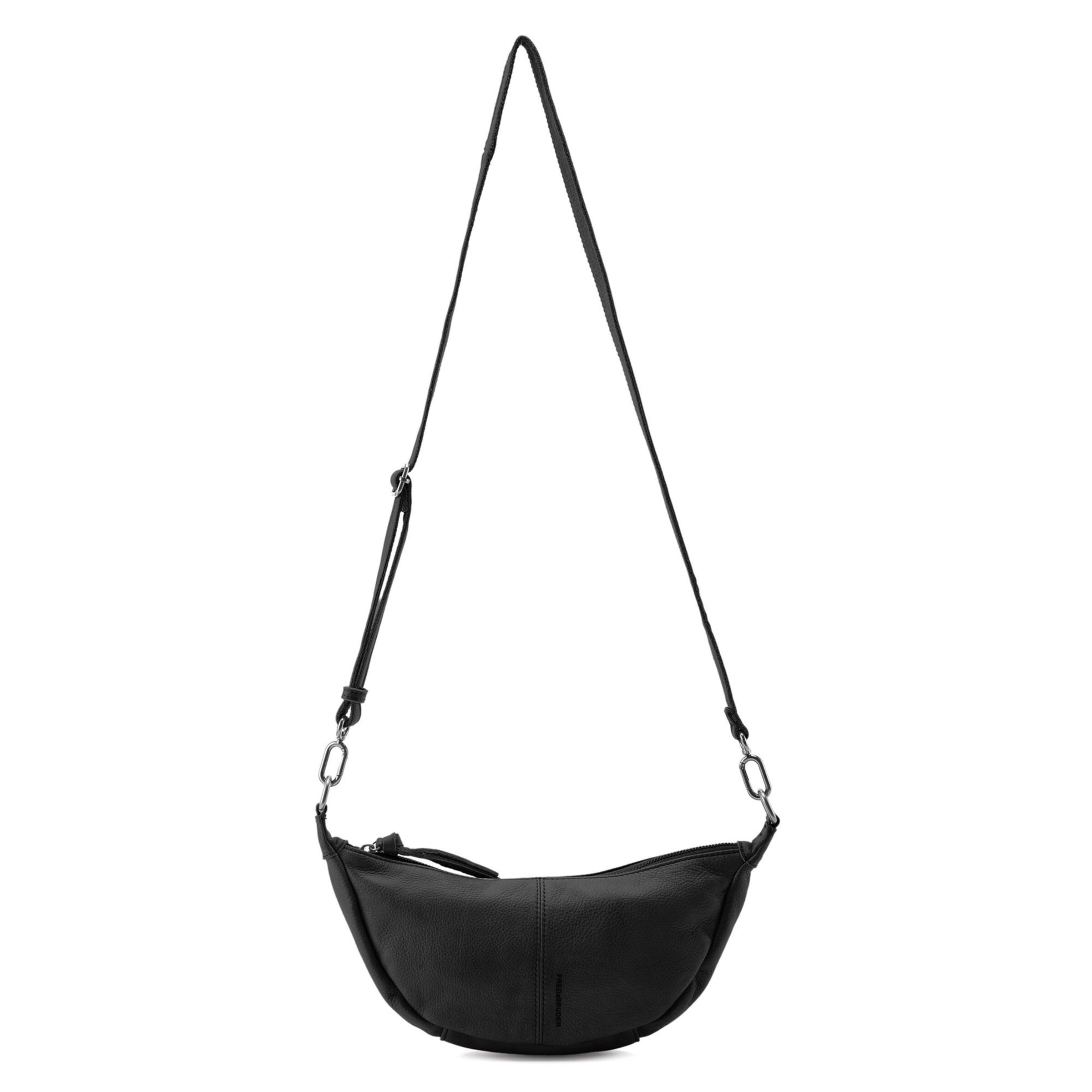 FREDsBRUDER Schoudertas 'My old Friend ' in Zwart: voorkant