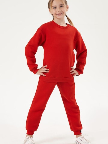 LOUIS LECLER Joggingpak 'Sofia' in Rood