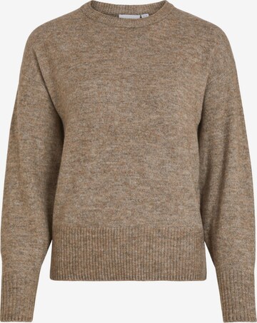 VILA Sweater 'Mathilda' in Brown: front