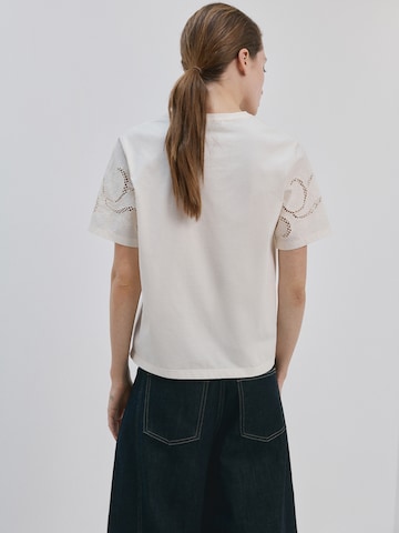 MANGO Póló 'PETUNIA' - bézs