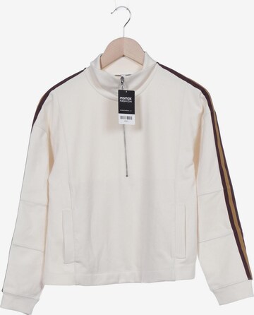 Reiss Sweatshirt & Zip-Up Hoodie in S in White: front
