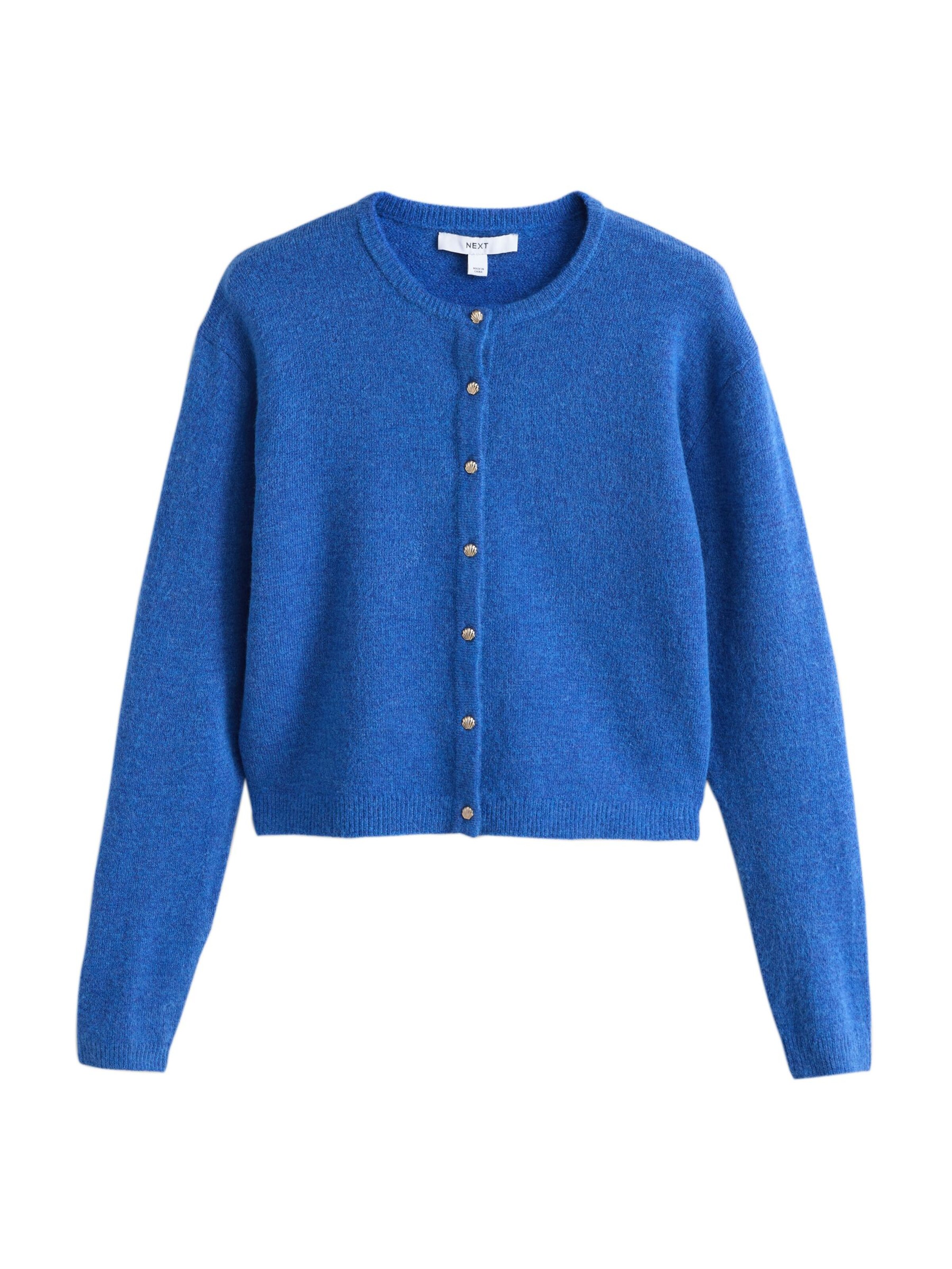 Next Strickjacke in Blau: Vorderseite