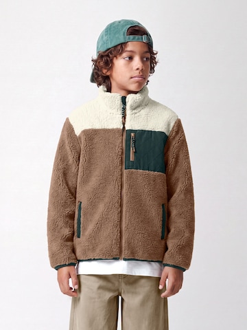 NAME IT Bluza polarowa 'NKMMacey' w kolorze brązowy: przód