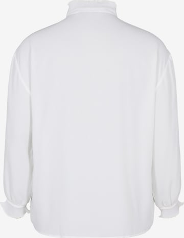 Zizzi - Blusa 'MBRYTY' em branco