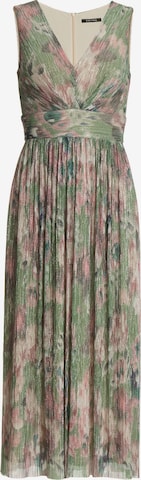 SWING Cocktailmekko värissä vihreä: etupuoli