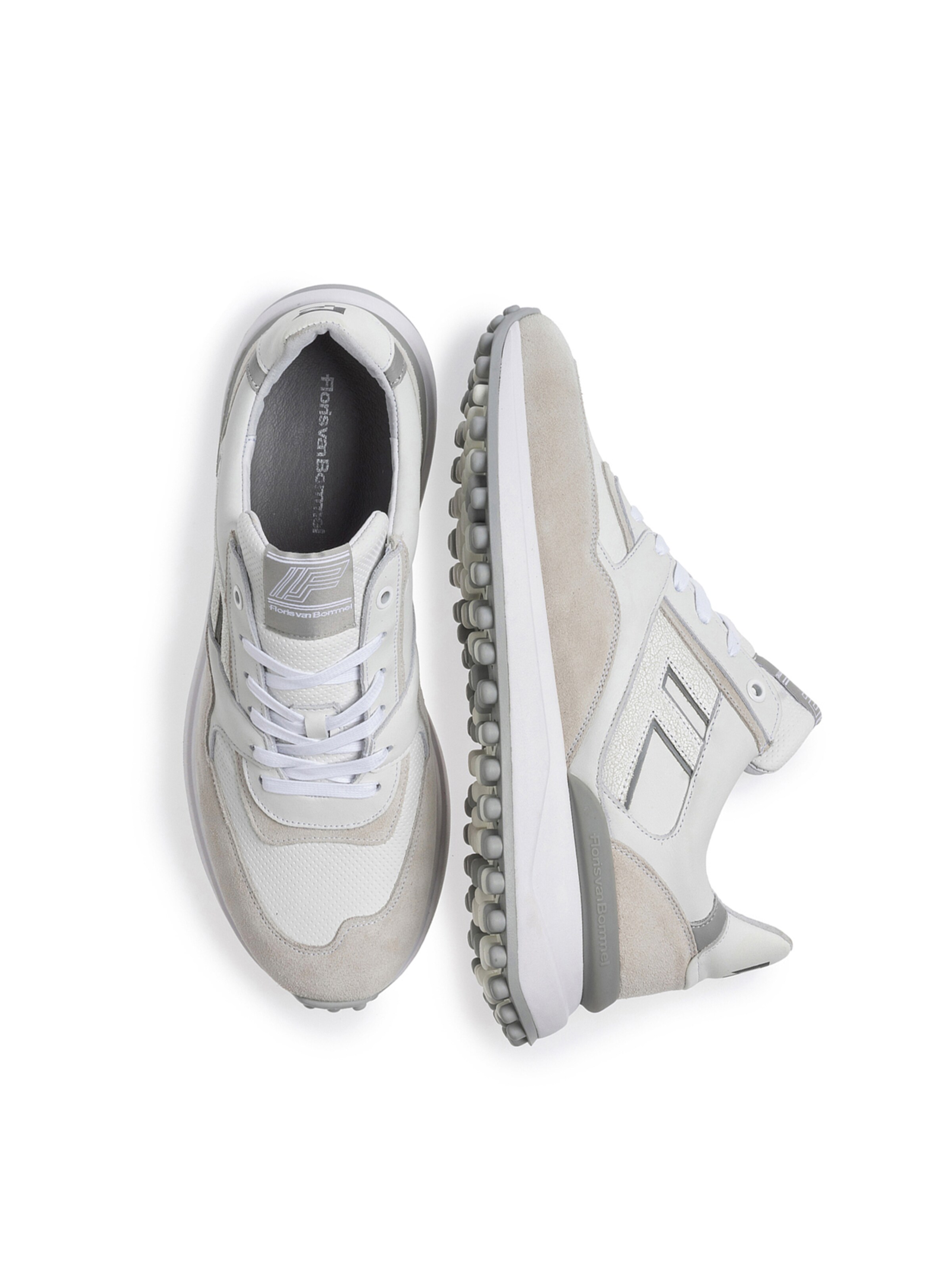 Floris van Bommel Sneakers laag 'Noppi 29' in Wit